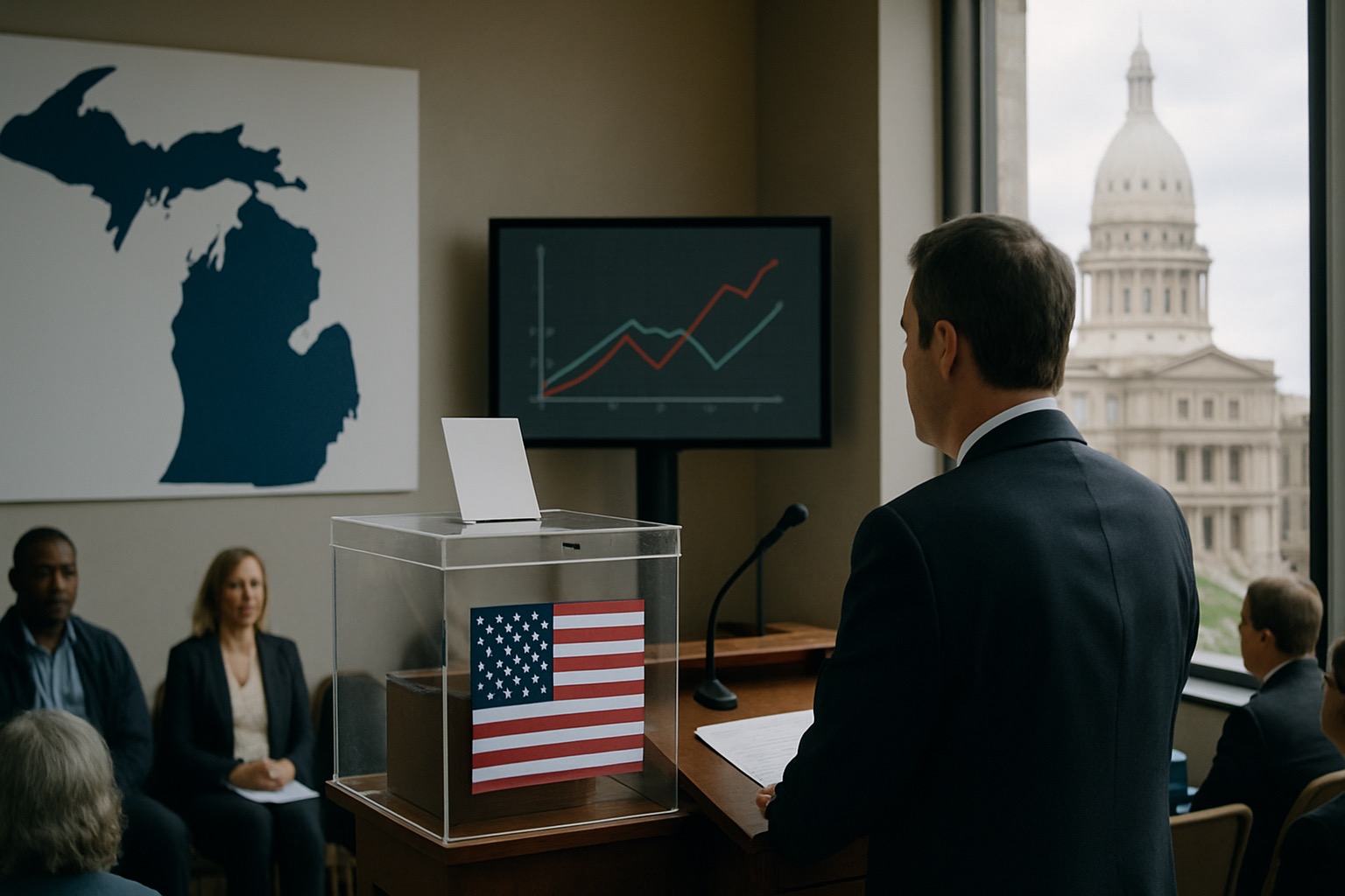 Michigan Votes Tuesday. The Senate Control Market Is Already Looking Past the Primary.